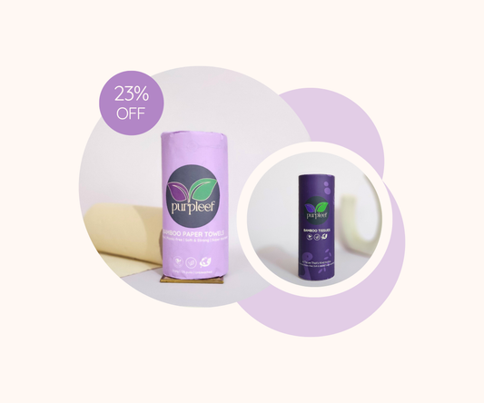 Home Hygiene Kit by Purpleef | TrueFiber | Kitchen Towel, Facial Tissues