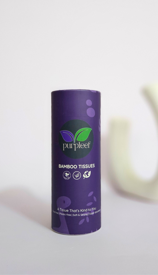 Bamboo Facial Tissues by Purpleef | TrueFiber