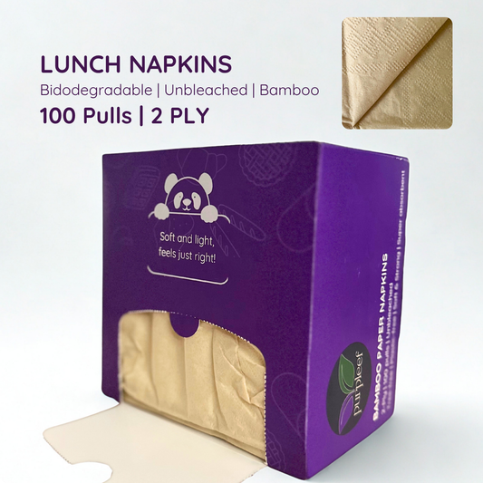 Bamboo Napkins by Purpleef | TrueFiber