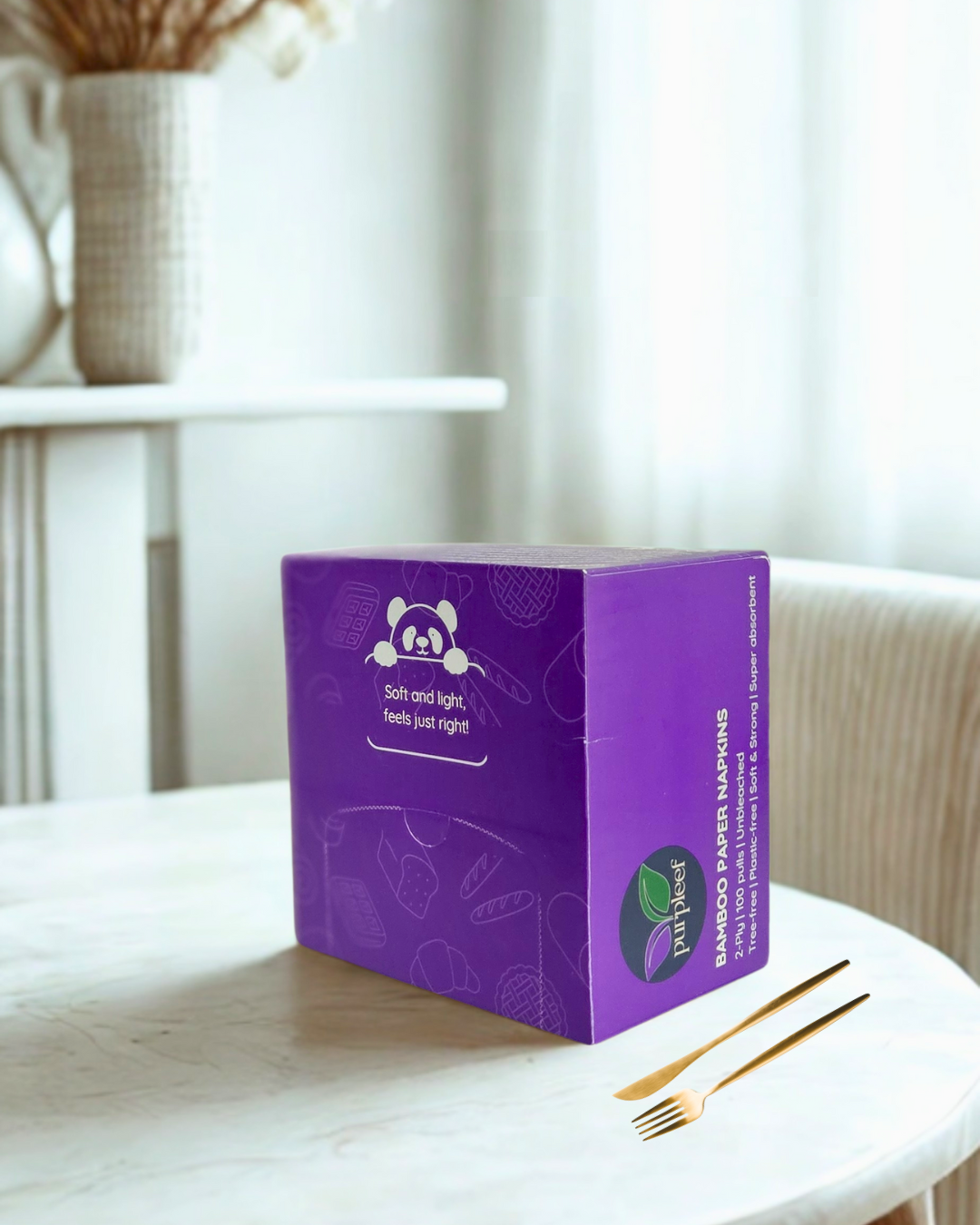 Bamboo Napkins by Purpleef | TrueFiber