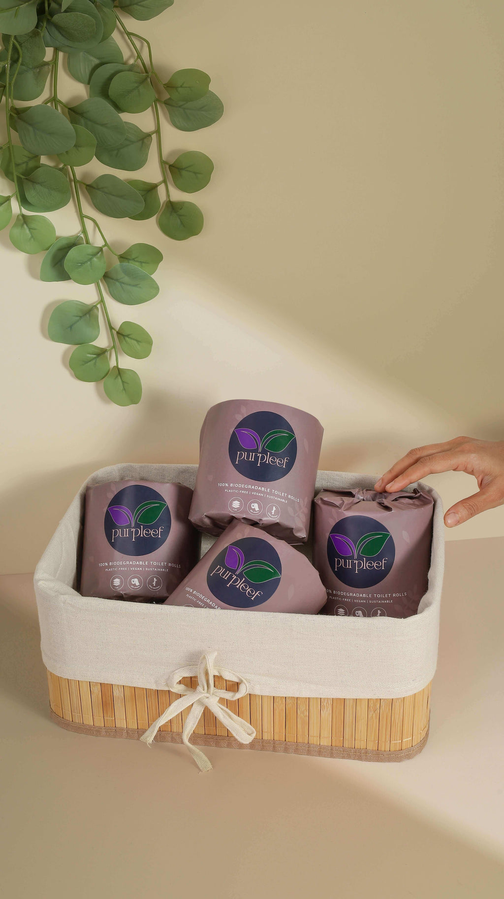 100% Biodegradable toilet rolls by purpleef