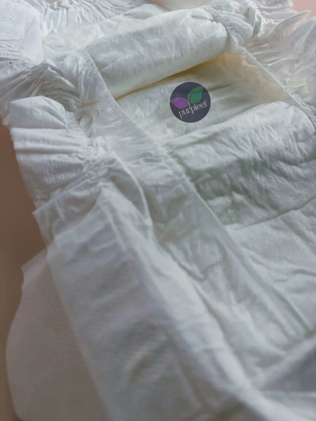 Bamboo Fiber Rash-Free Baby Diapers (Taped) by Purpleef